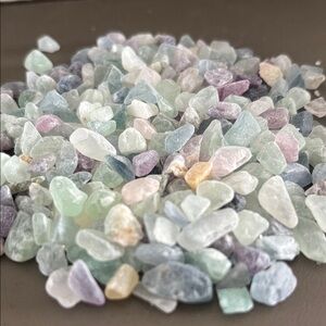 Fluorite Crystal chip gem stones